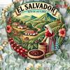 El Salvador Metal Tin Sign Ruta De Las Flores Art Farmhouse Vintage Wall Decor