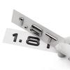 3D ABS Letters Car Styling Rear Trunk Badge 1.8T 2.0T 3.0T Emblem Logo For 10Z A3 A4 A5 A6 A7 A8 Q2 Q3 Q5 Q7 Q8 Car Accessories Z10