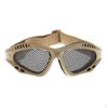 No Fog Wire Mesh Goggle Adjustable Safety Glasses Eye Protect