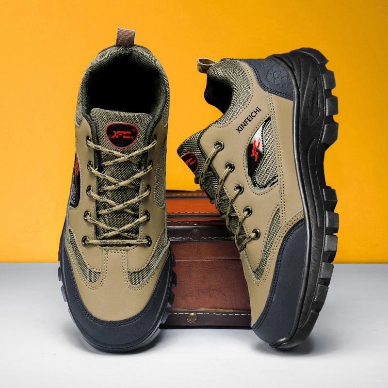 New outdoor hiking shoes non-slip and wear-resistant rubber outsole sports shoes durable and dirt-resistant tooling shoes