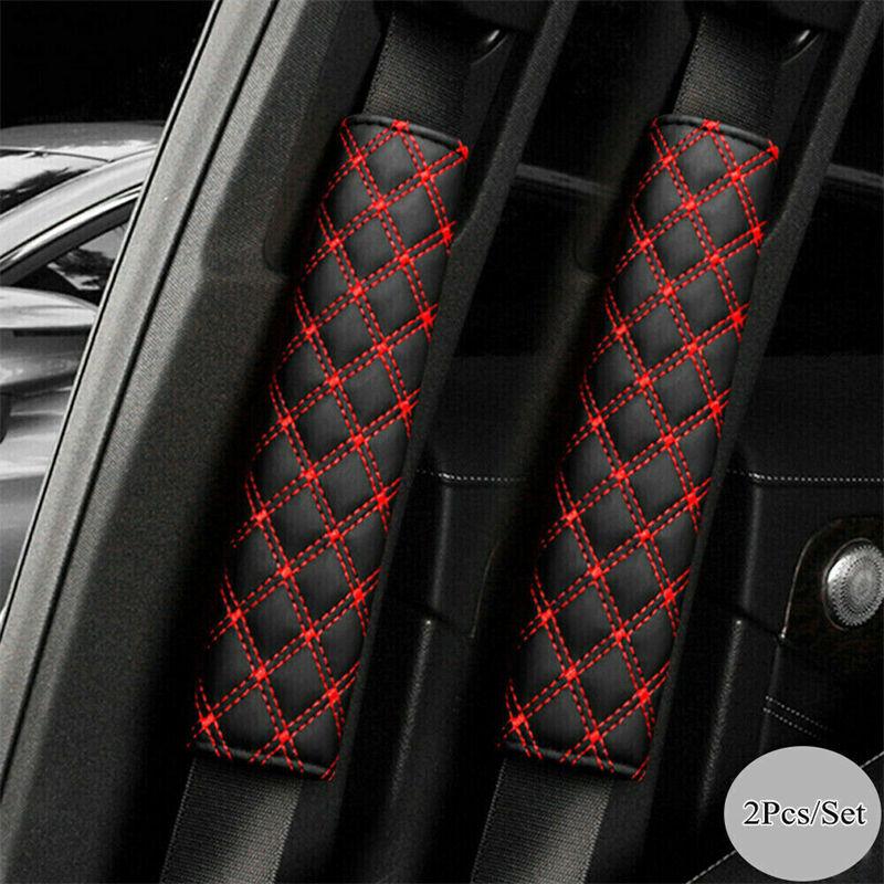 2pcs/Set Vehicle Car Seat Belt Pads Cover Shoulder Strap Cushion Mats Accessories