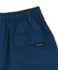 BEENTRILL One-Pleat Cuff Oversized Shorts (Indigo)