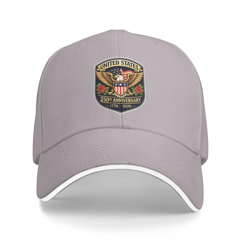 Baseball Caps American 250 Anniversary USA Trendy Customized Unisex Women Outdoor Spring Hats