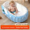 Children's Portable Inflatable Bathtub for Travel and Outdoor Water Play