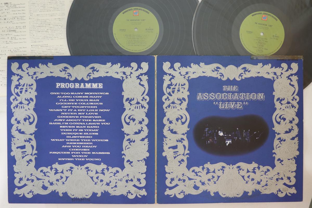 

LP Record ASSOCIATION - Live BP9455B WARNER BROS Japan Rock Used