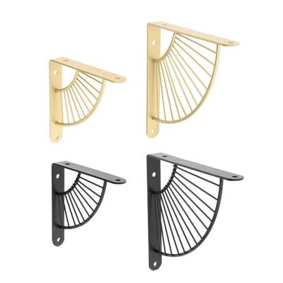 Soportes para estantes sectoriales, soporte resistente para estantes de almacenamiento para decoración del hogar con