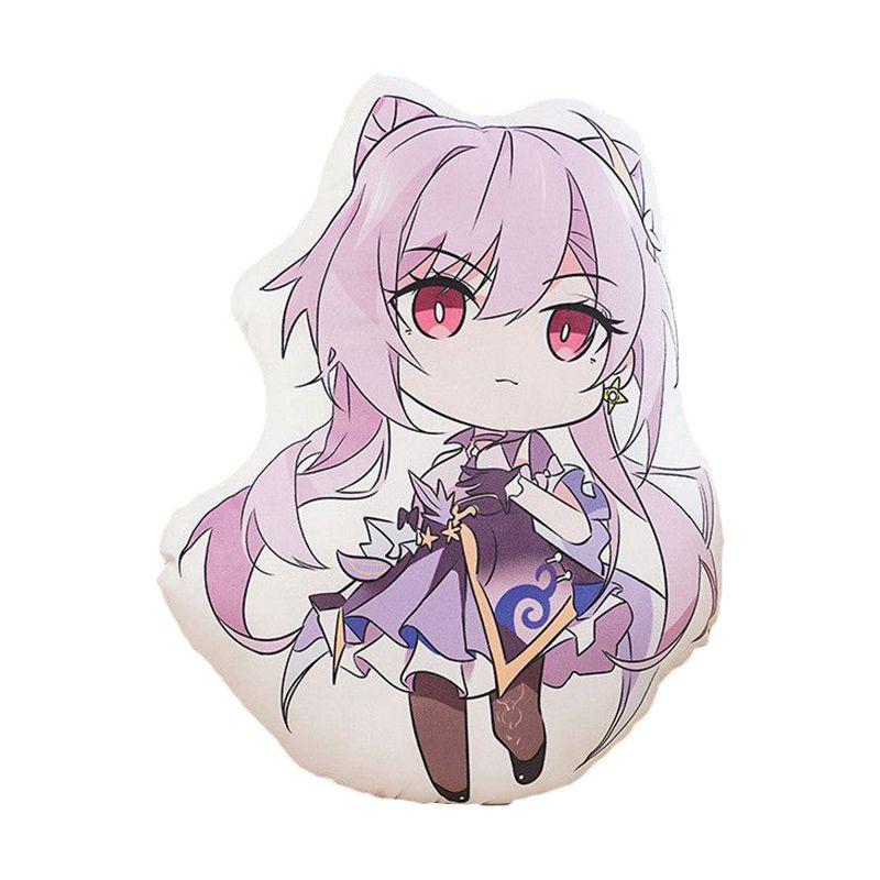 Genshin Plush Impact Toy Pillow Stuffed Zhongli Hutao Venti Xiao Klee Paimon