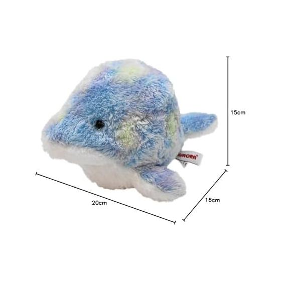 Aurora World Plush Aqua Kids Dolphin Blue M