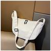 Bags Women's New Trendy Crossbody Versatile One Shoulder Student Large Capacity Canvas Bag