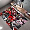 Anime Heroes Collage Design Rug Non-slip Rug Suitable for Living Room and Bedroom Sofas.