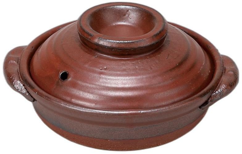 Iron Red Pot X 15 X Earthenware Setomonohonpo (Deep) 5.0 [17.5 9cm] Pot,