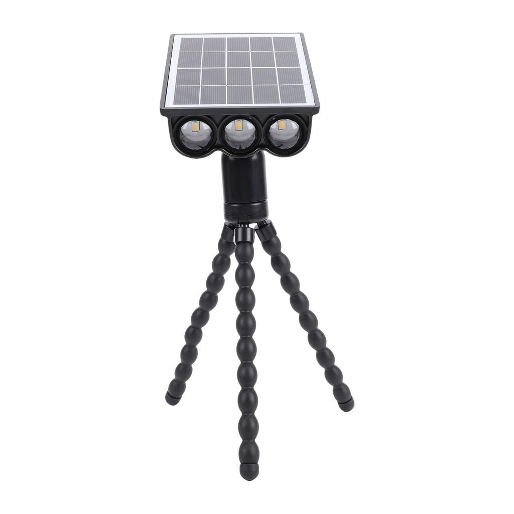 Outdoor Lights with Flexible Octopus Tripod Octopus Style Stand Grill Light for Deck Fence Garden Camping Patio