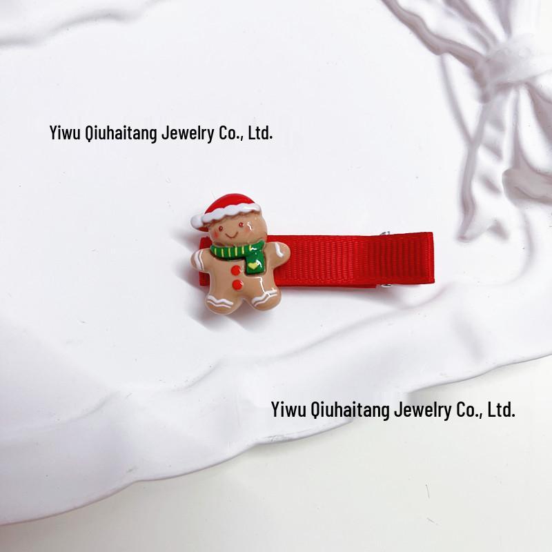 Christmas Hair Clip & Headband Set: Antlers, Snowman, Santa Claus Party Accessories
