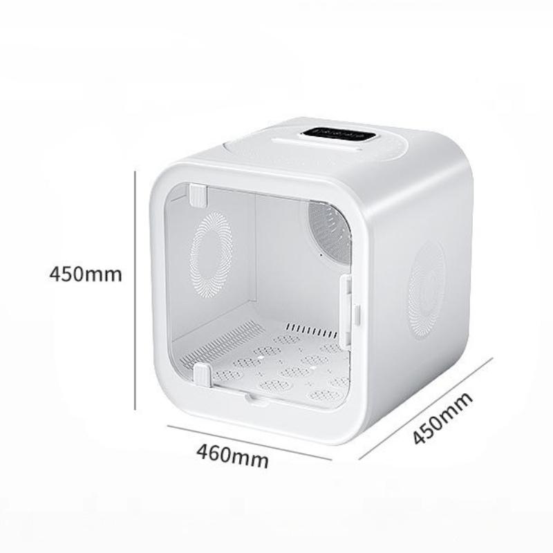 

Automatic Cat Drying Box Household Water Dryer Dog Bath Large Capacity Drying Low Noise Cat Dryer Summer Cat Nest Pet Products белый