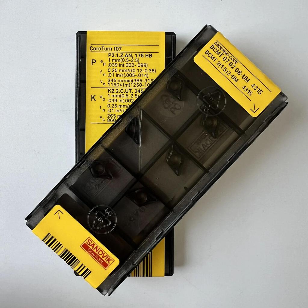 Original Sandvik / DCMT070208-UM 4315 /CNC lathe carbide blade tool 10 Pcs