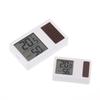 Solar Powered Thermometers Mini High Accuracy Digital Temperature Humidity Portable Measurement Meter Gauge Hygrometer