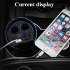 Car Charger Adaptor 12V-24V 3.1A Dual USB Charging Ports Blue LED Light