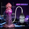 Uniquely shaped phalluses, animal-style phalluses, squirting anal plugs, BDSM masturbation toys.