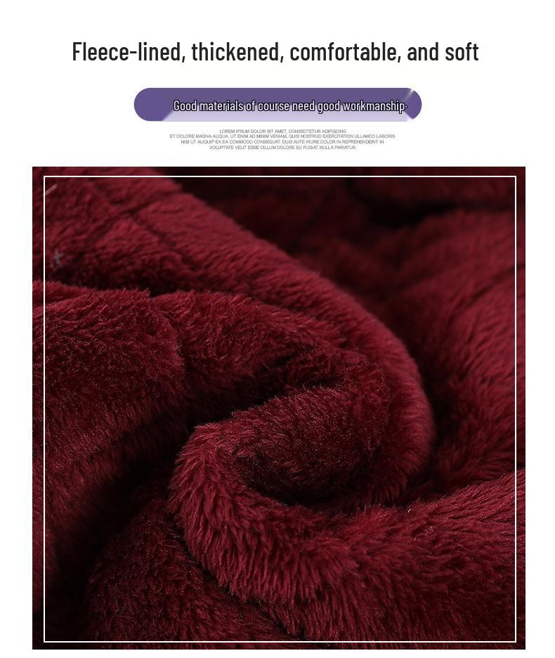 Veste d'hiver surdimensionnée en coton 200 Jin pour femmes rondes et âgées, Manteau épais doublé polaire