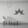 Bohemian Sun Sculpture Wall Art Rustproof Metal Wall Decor for Living Room Nature Lover Gift