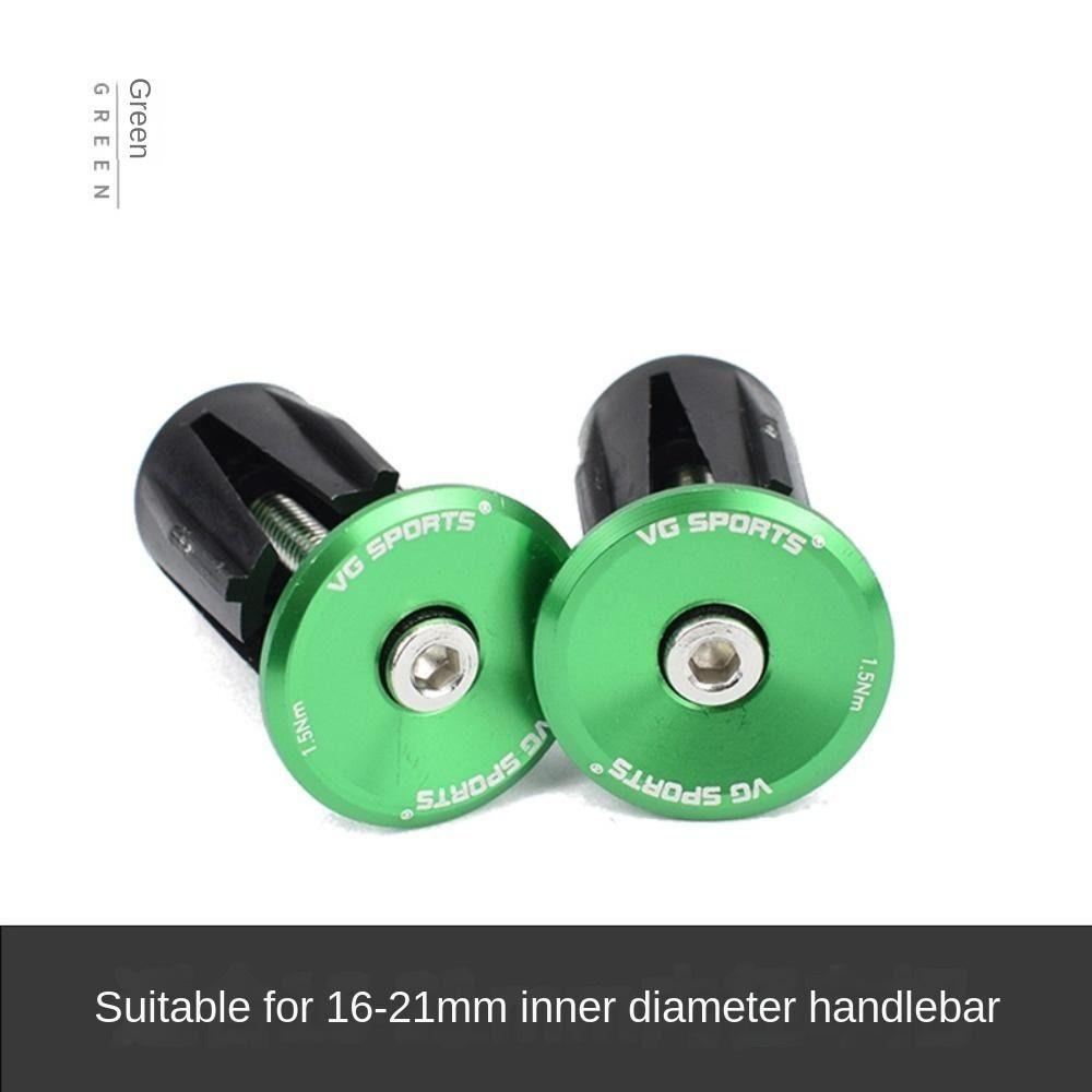 1 Pair of Expansion Bicycle Handlebar Plugs MTB Handle Bar End Cap  Road Mountain Bike