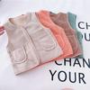 Kids' Lambswool Fleece Vest for Boys & Girls - Warm, Double-Sided for Indoor/Outdoor, Autumn/Winter, Sizes Infant to Medium.
