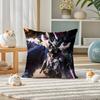 Mobile Suit Gundam Gundam Epyon Anime Plush Pillow Cover Soft Short Plush Cushion Cover For Sofa Bedroom Home Decor Gift
