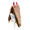 Bird Hammock for Cage Warm Comfortable Perch House Parakeet Nest Bird Hammock Toy for Medium Cockatiel Lovebird Conure Canary