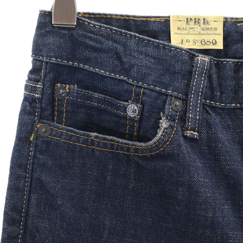 unused POLO RALPH LAUREN Skinny denim pants 12 Navy jeans Kid's Used