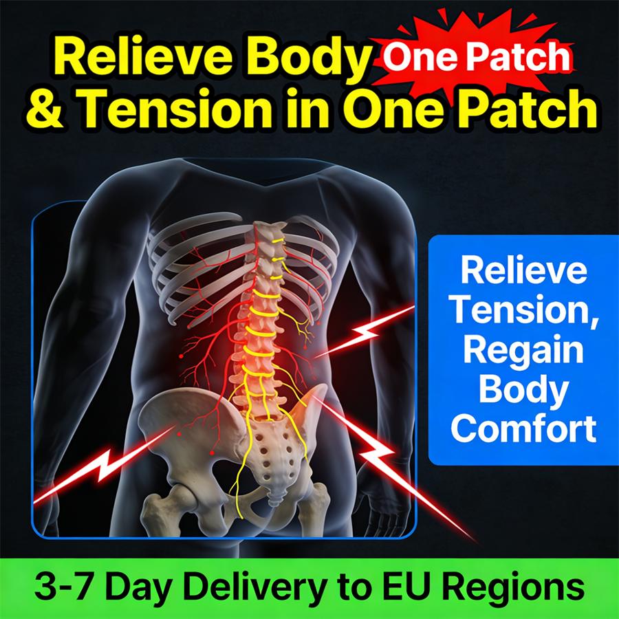 Täglicher Taillenpflege-Patch (Tiger) – Aktivitätsempfindlichkeit lindern, Hautverträglich, 12 pro Packung