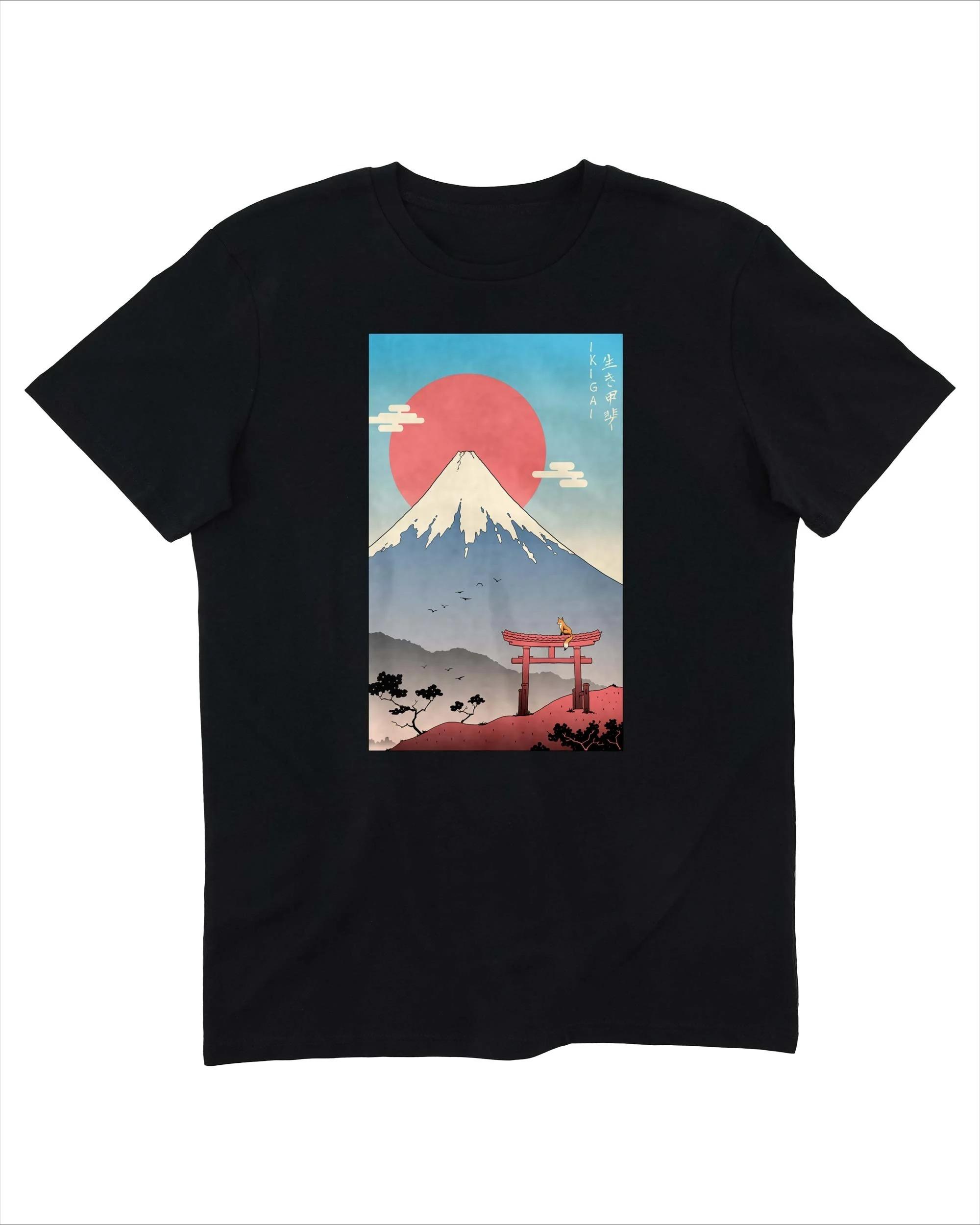 

2025 New Fuji Mountain Street Clothing Printed Summer Luxury Brand Cotton Men s and Women s Fashion T-shirts Short Sleeves 4XL