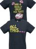 Badass Billy Gunn All This and a Great Ass Too Black Unisex T-Shirt