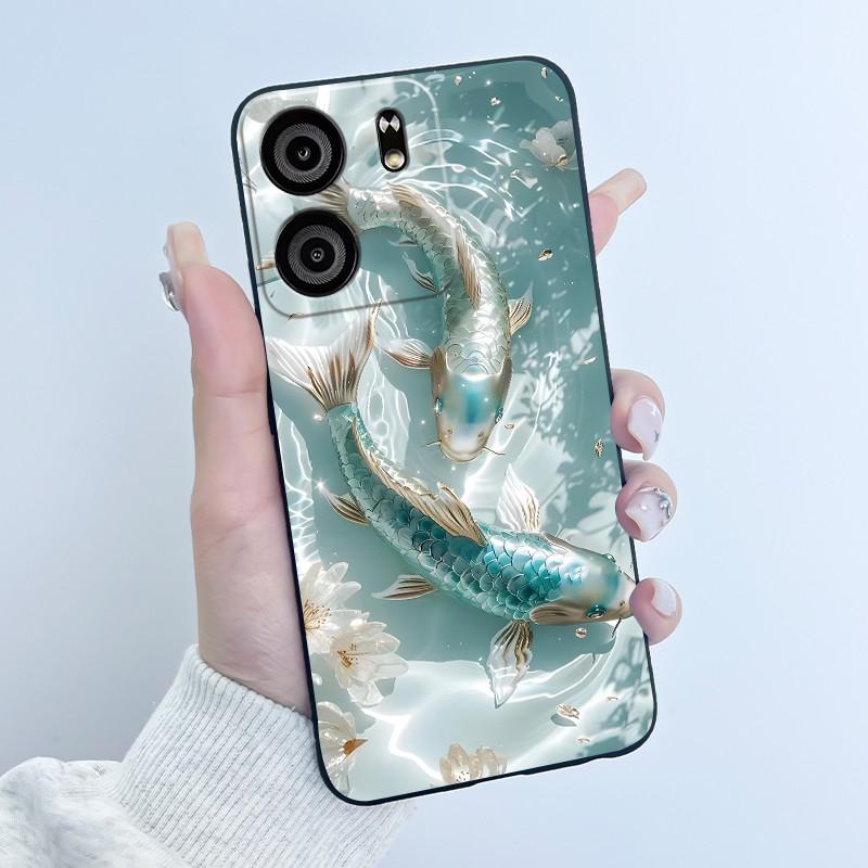 Case For BLU View 5 Phone Case Luxury Cute Love Rabbit Funny Pattern Cover Shell Black TPU Soft Silicone Protective Casing
