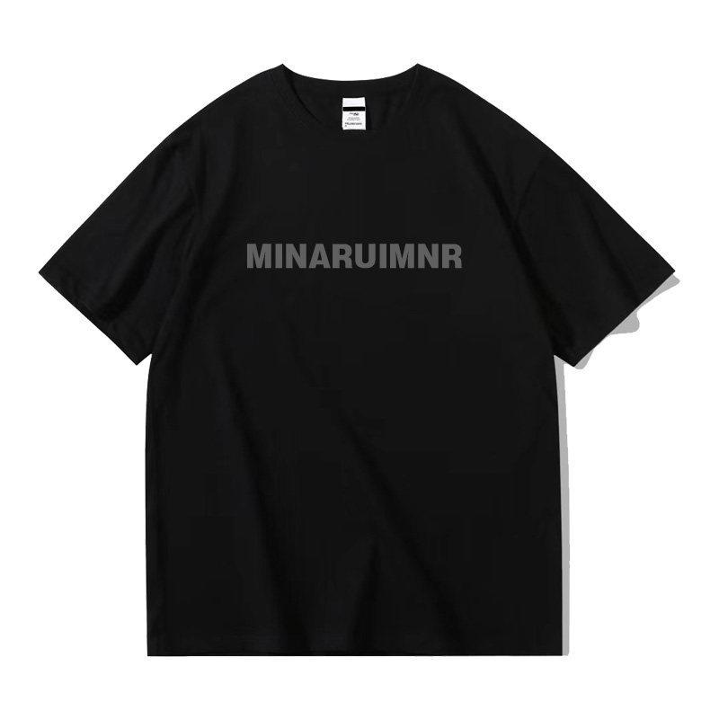 Damen Plus Size Retro Weiß Mittellanges Baumwoll-T-Shirt