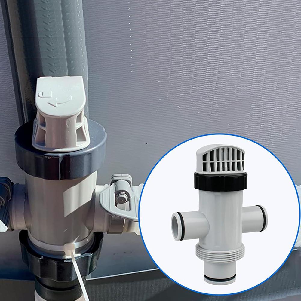 Intex 11872 Doppel-Schlauch-Absperrventil Poolteile Ersatz Poolpumpe Teil Doppel-Schlauchverbinder für oberirdische Poolpumpe