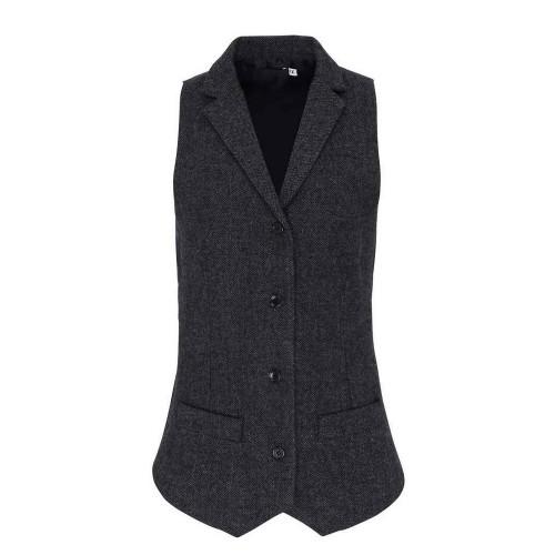 Premier Womens/Ladies Herringbone Waistcoat