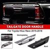 Tailgate Door Handle With Camera Key Holes Black Or Chrome 69090-0K110 For Toyota Hilux Revo 2015-2021 690900K120 Trhyt4
