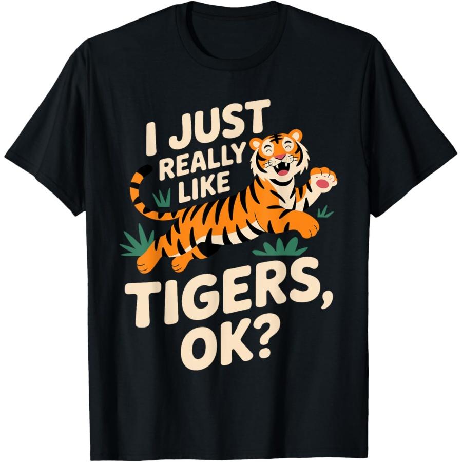 

Funny Tiger Art for Men Women Boys Girls Animal Tiger Lover T-Shirt XXXXXL чорний