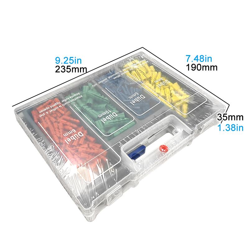 

300pcs twist drill three point woodwork drill construction drill bits connect rods expansion screws household tool accessory set