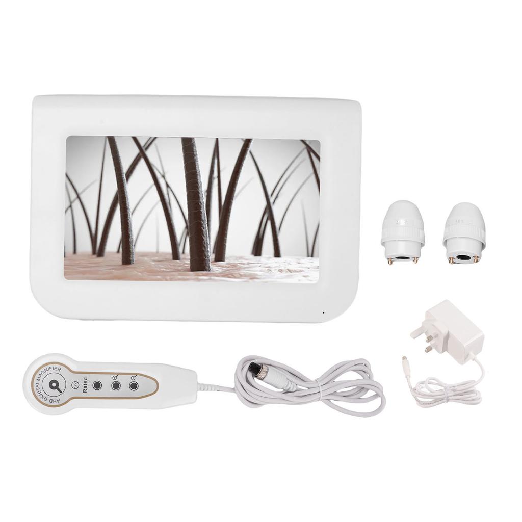 9 Inch Hair Follicle Analyzer High Resolution Skin Detector Analyzer Rechargeable with 50X 200X Lens