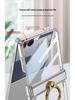 Samsung Z Flip7 Clear Folding Case - Full Coverage, Anti-Fall Protection