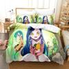 New Ascendance Of A Bookworm Bedding Set Cartoon Anime Three-Piece Set Adult Kid Bedroom Duvet Cover Sets 3D Print Kawaii Girls