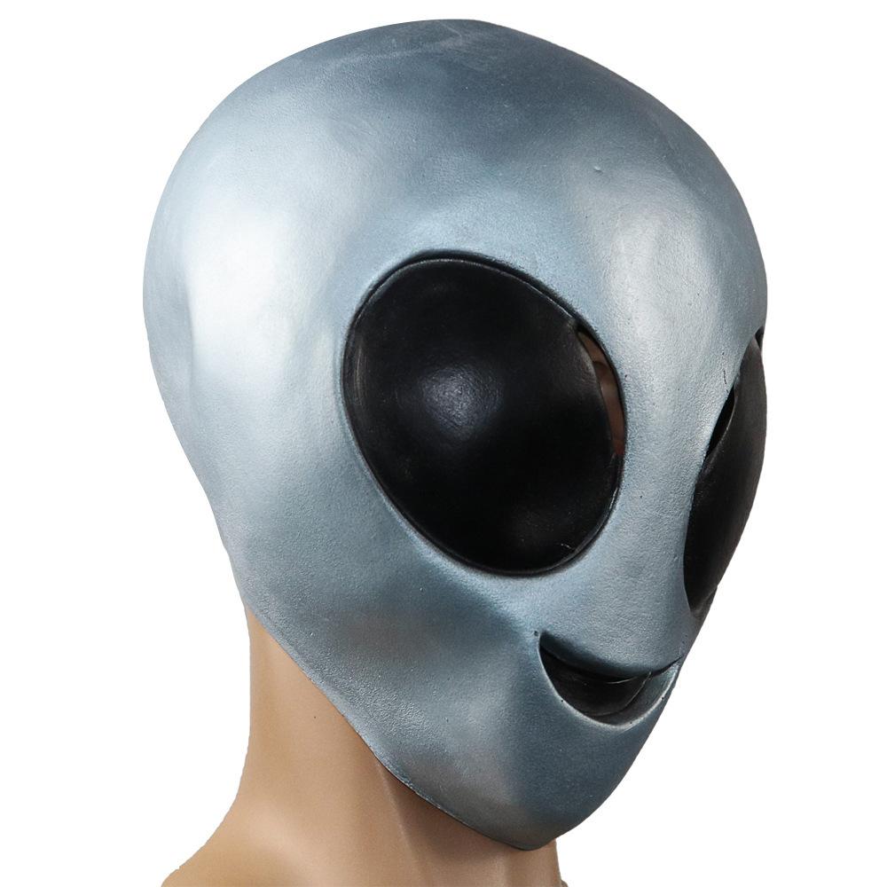 Alien Emoji Mask Halloween Prank Mask Halloween DJ Mask Hood