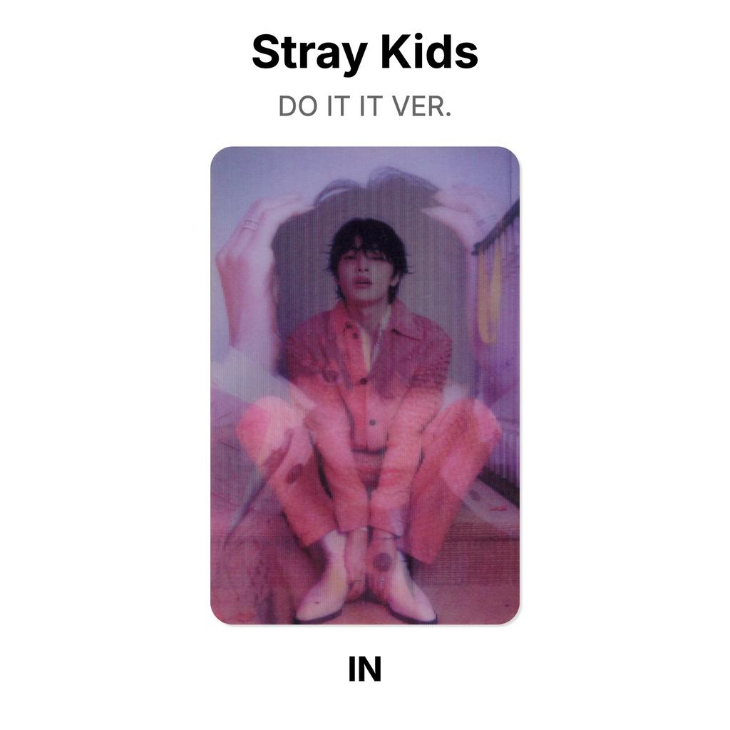 Stray Kids DO IT IT VER. Official Photocard