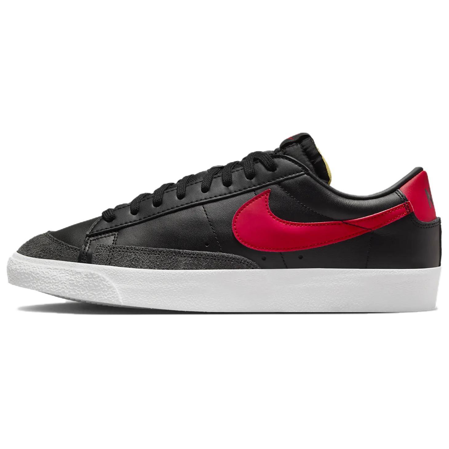 Nike Blazer Low 77 Vintage Black University Red Men s DA6364-002 EU 42