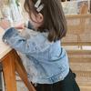 Toddler Kid Girls Denim Jackets Autumn Spring Jeans Lace Long Sleeve Coats Outerwear Cowboy Outwear Children Clothing