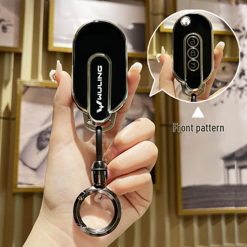 2022 Wuling Hongguang Mini EV Key Case Macaron Buckle for Baojun 730