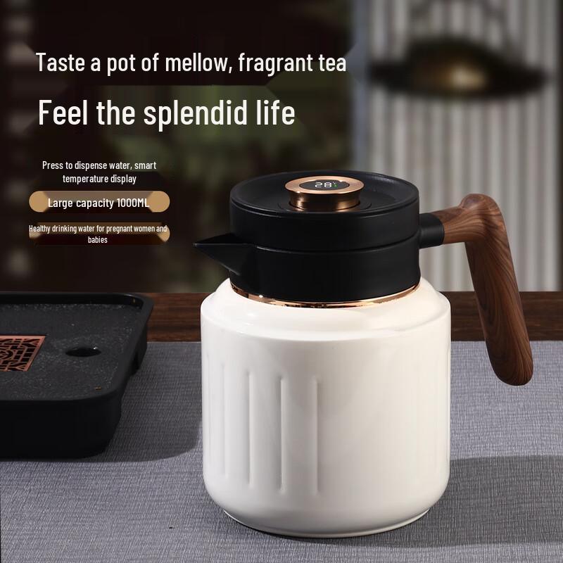 Insulated Tea Brewing Thermos with Handle