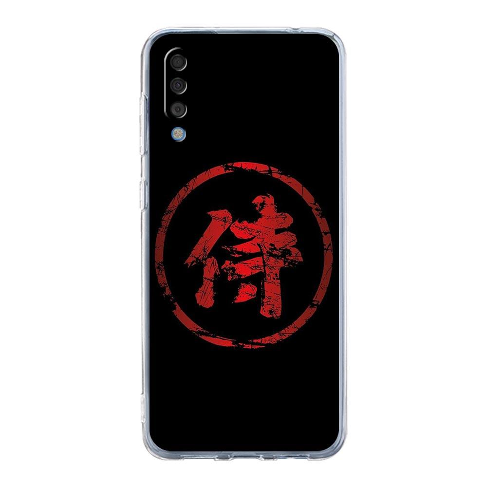 Case For Samsung A14 A50 A70 A30 A40 A20E A10 A10S A20S A02S A04S A12 A22 A32 A34 A42 A52 5G A54 Japanese Bushido Samurai Cover
