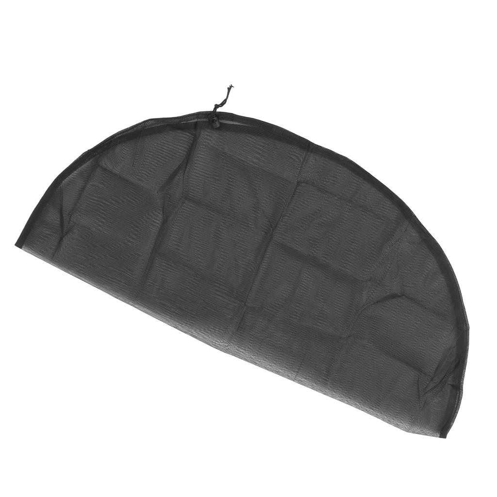 Rain Barrel Net Cover Polyester Rain Barrels Mesh Cover Practical Drawstring Water Collection